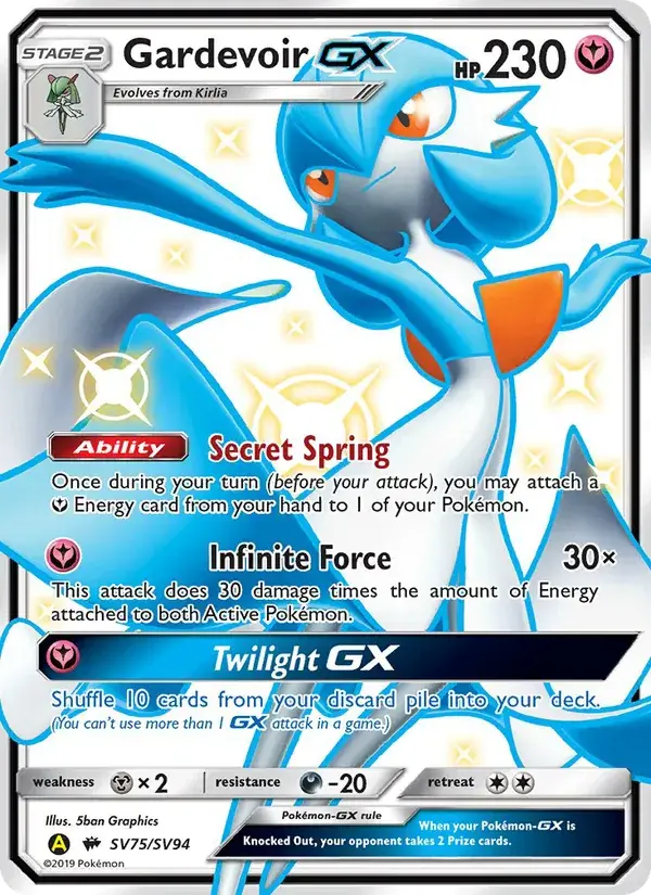 Gardevoir-GX - SV75/69 - Destinées Occultes