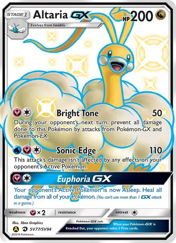 Altaria-GX - SV77/69 - Destinées Occultes