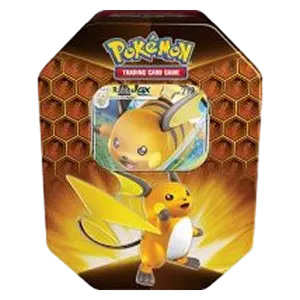 Hidden Fates: Raichu GX Tin