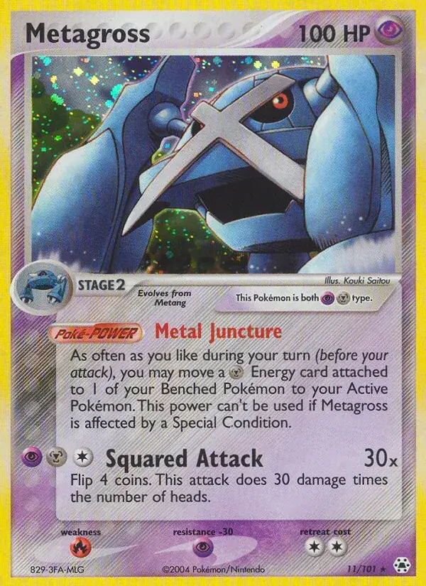 Metagross - 11/102 - Hidden Legends