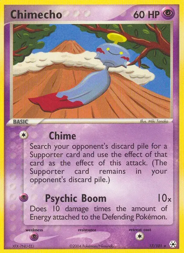 Chimecho - 17/102 - Hidden Legends