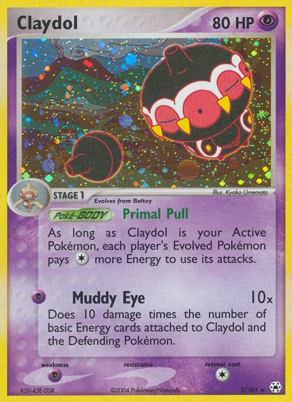 Claydol - 2/102 - Hidden Legends