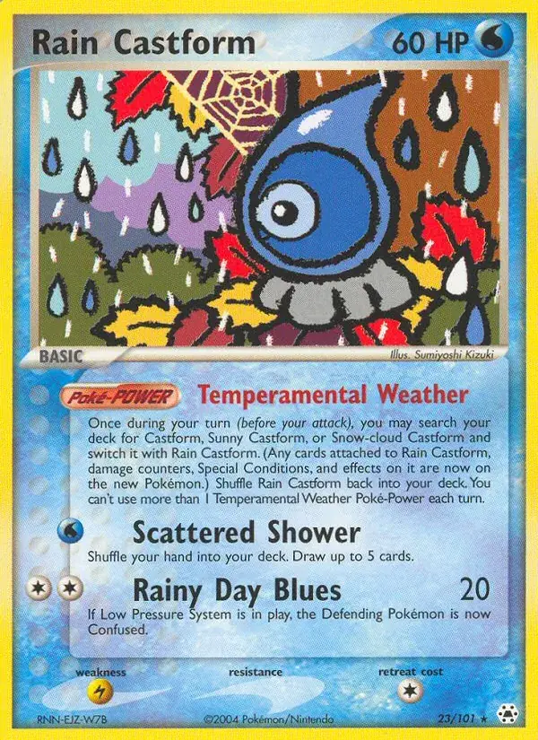 Rain Castform - 23/102 - Hidden Legends
