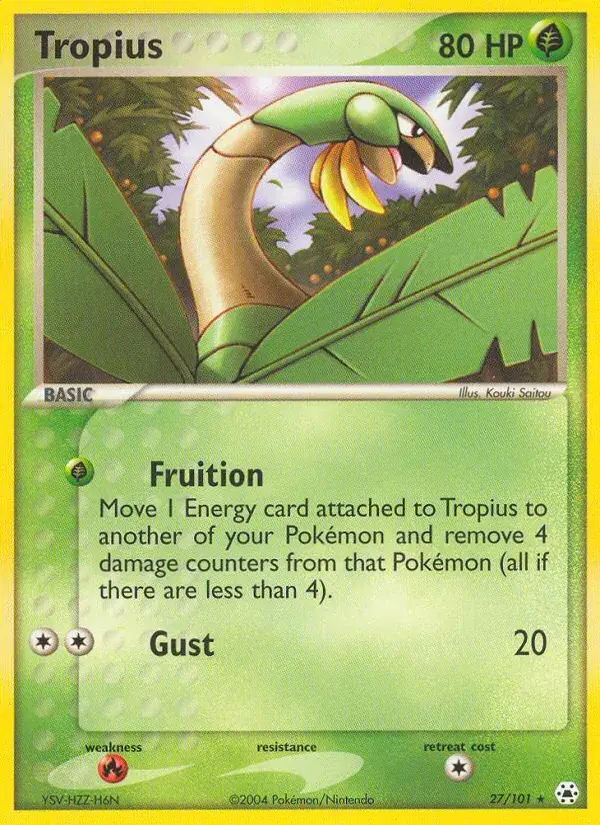 Tropius - 27/102 - Hidden Legends