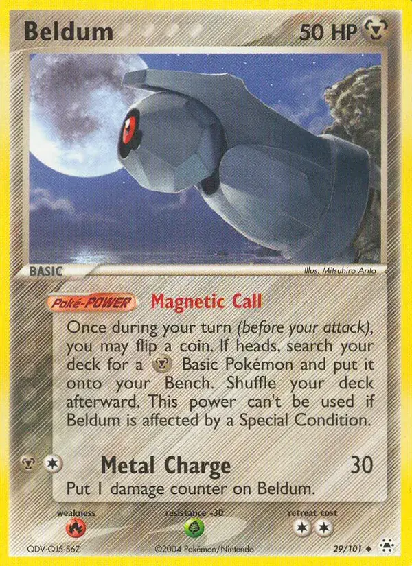 Beldum - 29/102 - Hidden Legends