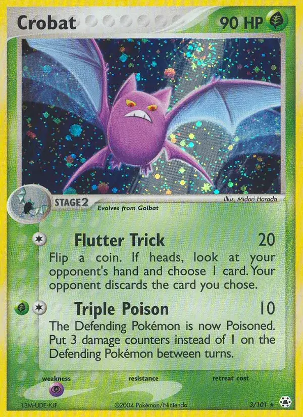 Crobat - 3/102 - Hidden Legends