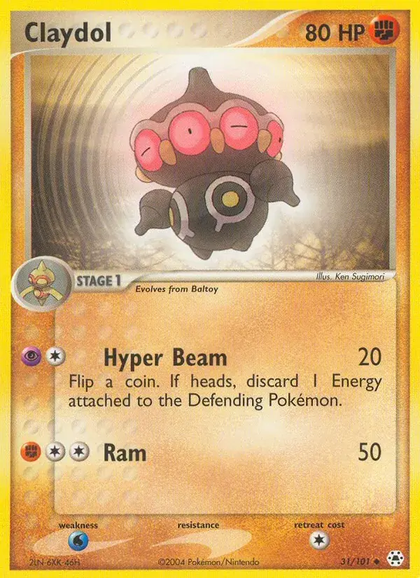 Claydol - 31/102 - Hidden Legends