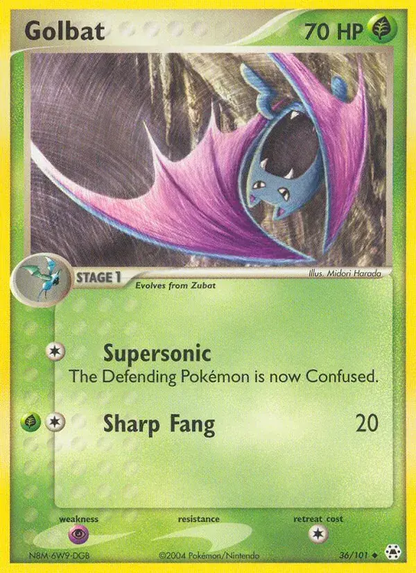 Golbat - 36/102 - Hidden Legends