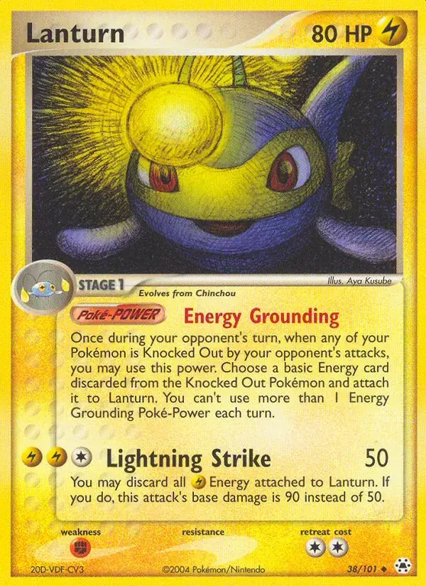 Lanturn - 38/102 - Hidden Legends