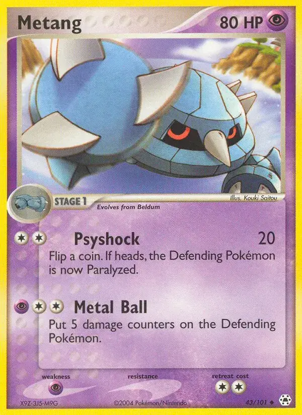 Metang - 43/102 - Hidden Legends