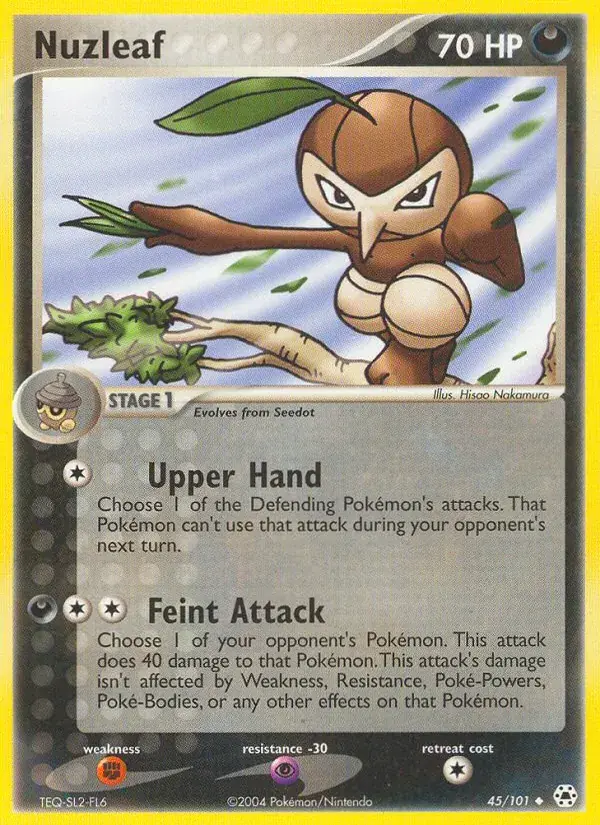 Nuzleaf - 45/102 - Hidden Legends