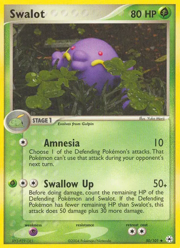 Swalot - 50/102 - Hidden Legends