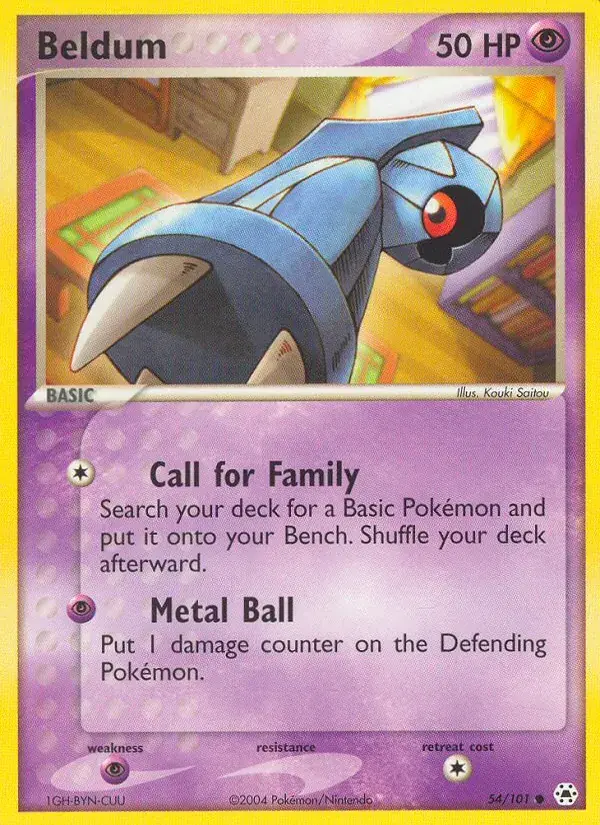 Beldum - 54/102 - Hidden Legends