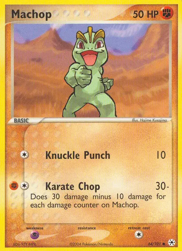 Machop - 64/102 - Hidden Legends