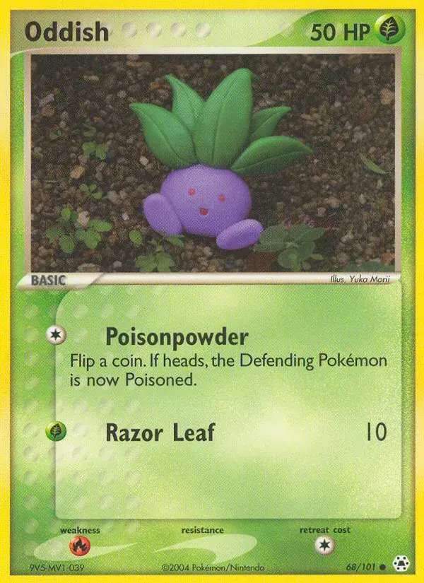 Oddish - 68/102 - Hidden Legends