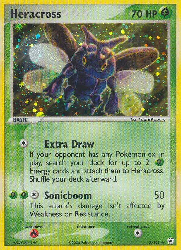 Heracross - 7/102 - Hidden Legends