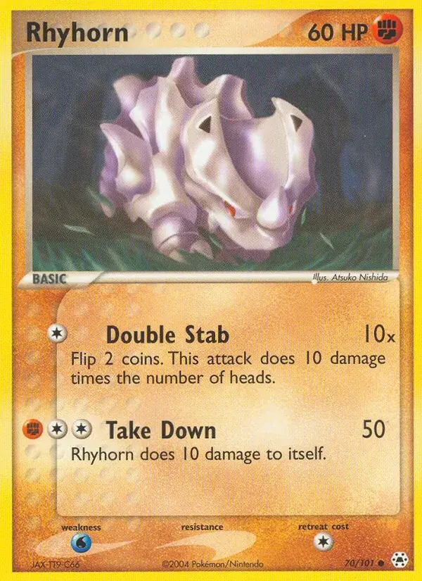 Rhyhorn - 70/102 - Hidden Legends