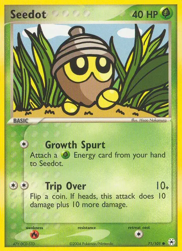 Seedot - 71/102 - Hidden Legends