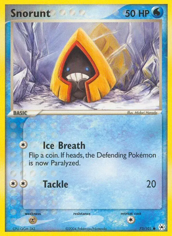 Snorunt - 73/102 - Hidden Legends