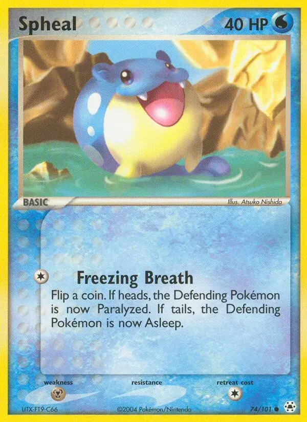Spheal - 74/102 - Hidden Legends