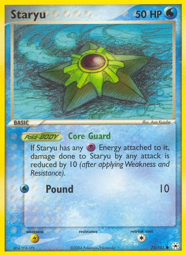 Staryu - 75/102 - Hidden Legends