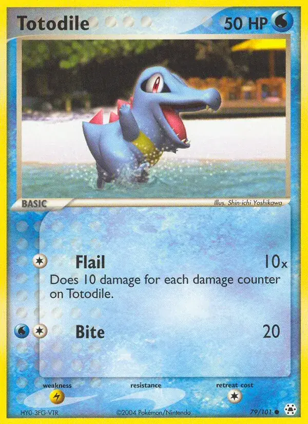 Totodile - 79/102 - Hidden Legends