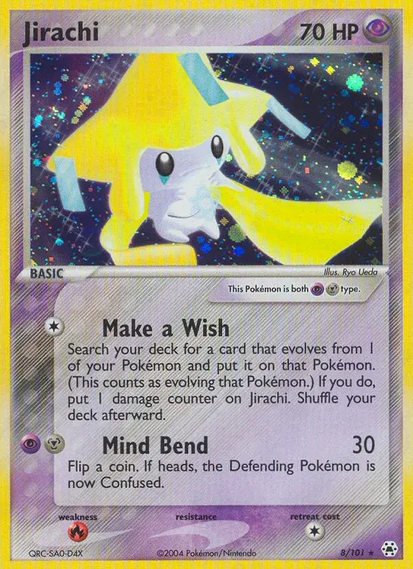 Jirachi - 8/102 - Hidden Legends