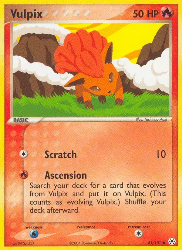 Vulpix - 81/102 - Hidden Legends