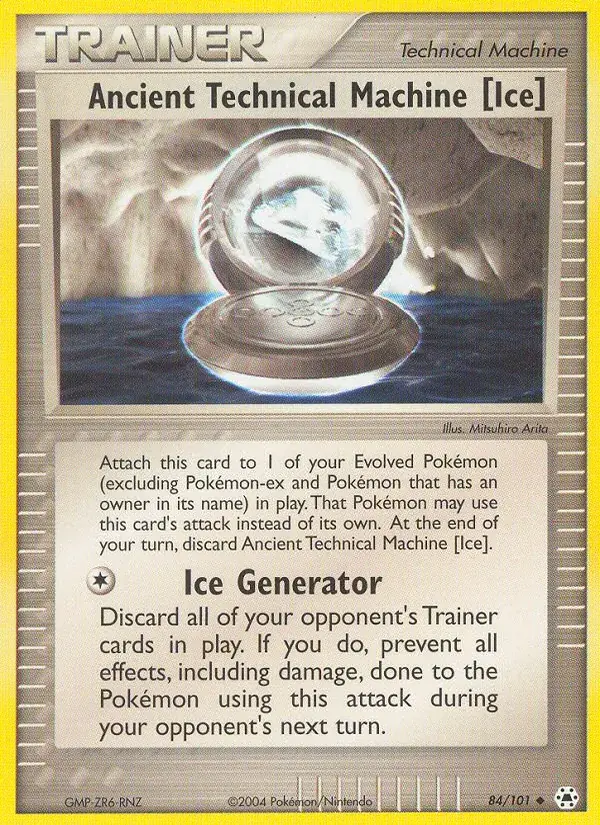 Ancient Technical Machine [Ice] - 84/102 - Hidden Legends