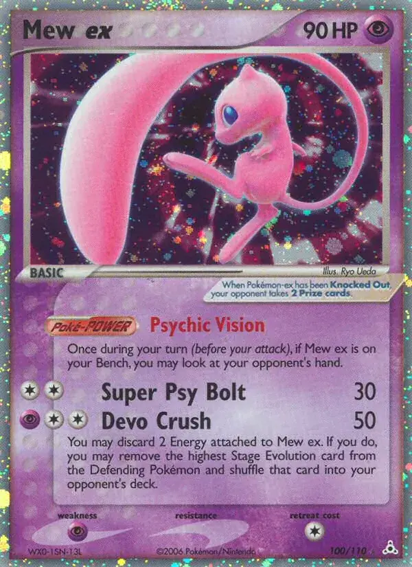 Mew ex - 100/111 - Holon Phantoms