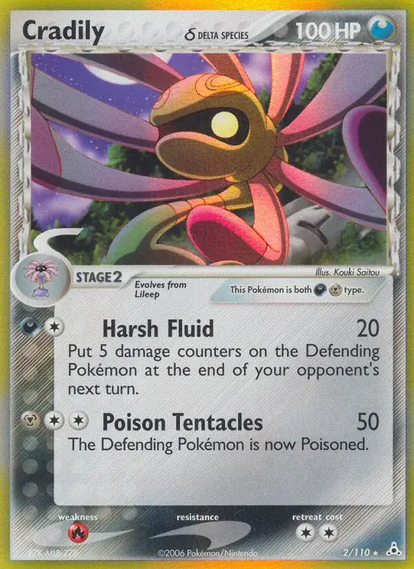 Cradily δ - 2/111 - Holon Phantoms