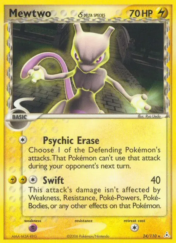 Mewtwo δ - 24/111 - Holon Phantoms