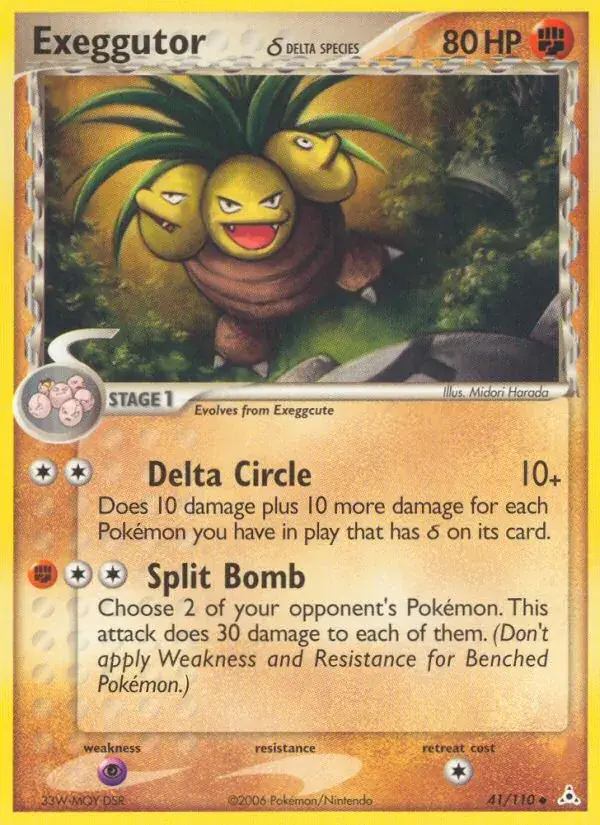 Exeggutor δ - 41/111 - Holon Phantoms