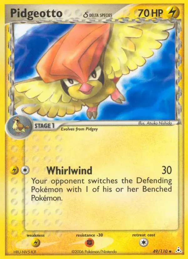 Pidgeotto δ - 49/111 - Holon Phantoms