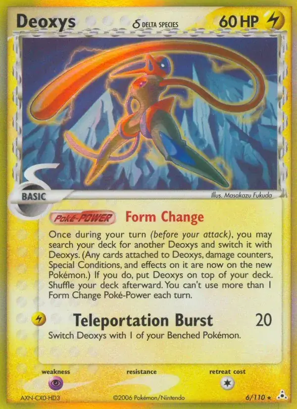 Deoxys δ - 6/111 - Holon Phantoms