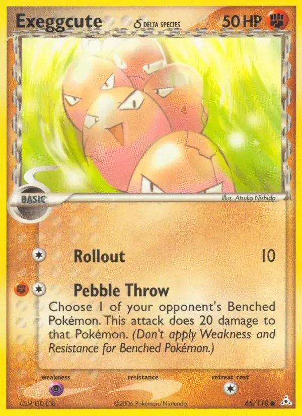 Exeggcute δ - 65/111 - Holon Phantoms