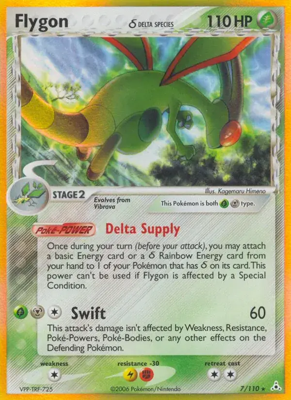 Flygon δ - 7/111 - Holon Phantoms