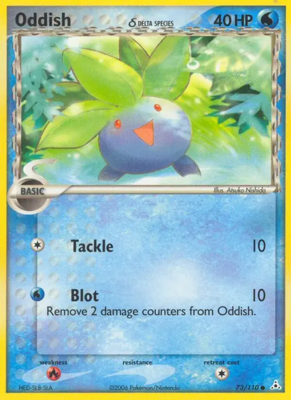 Oddish δ - 73/111 - Holon Phantoms