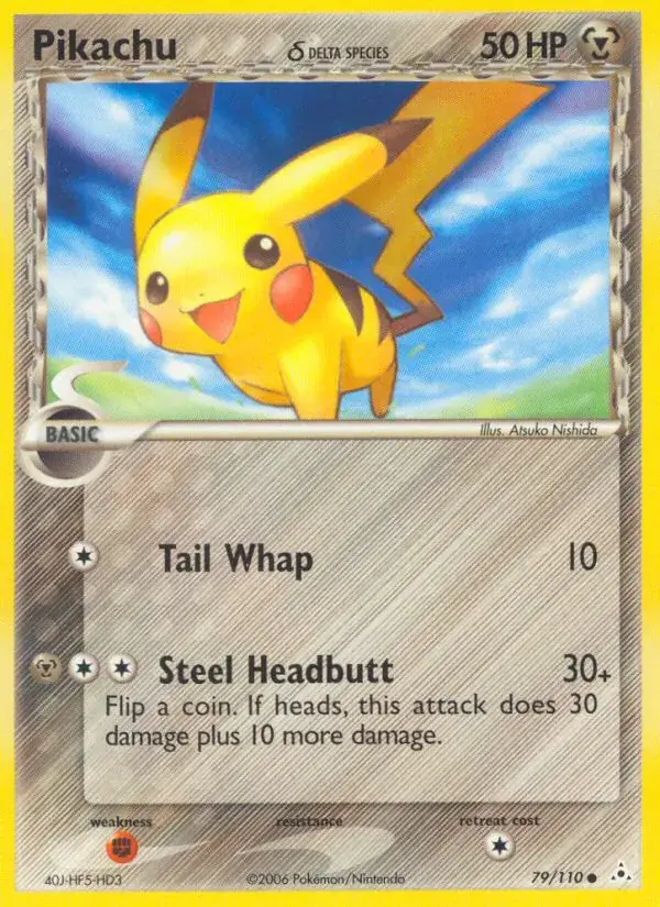 Pikachu δ - 79/111 - Holon Phantoms