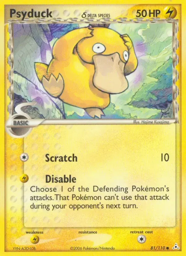 Psyduck δ - 81/111 - Holon Phantoms