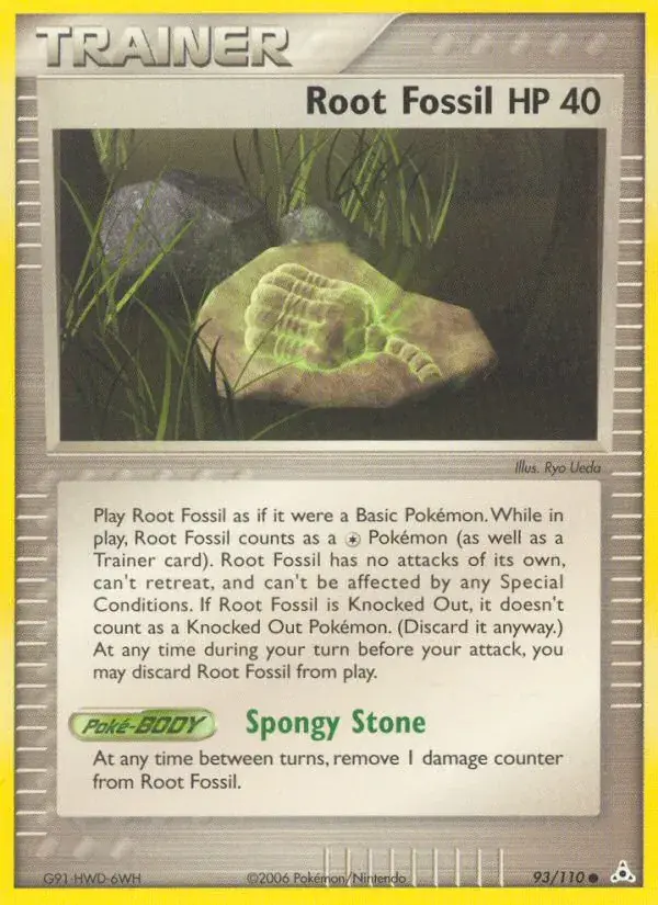 Root Fossil - 93/111 - Holon Phantoms
