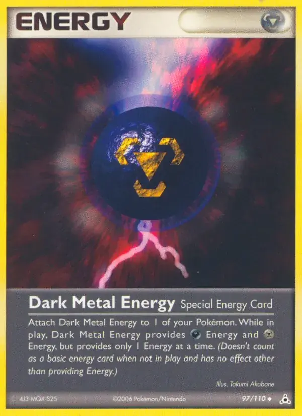 Dark Metal Energy - 97/111 - Holon Phantoms