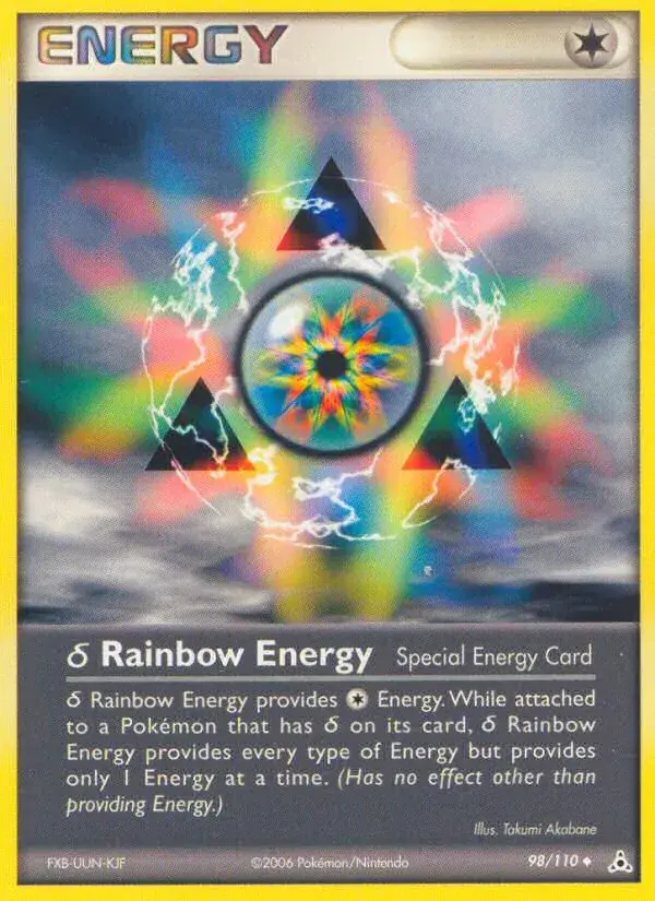δ Rainbow Energy - 98/111 - Holon Phantoms