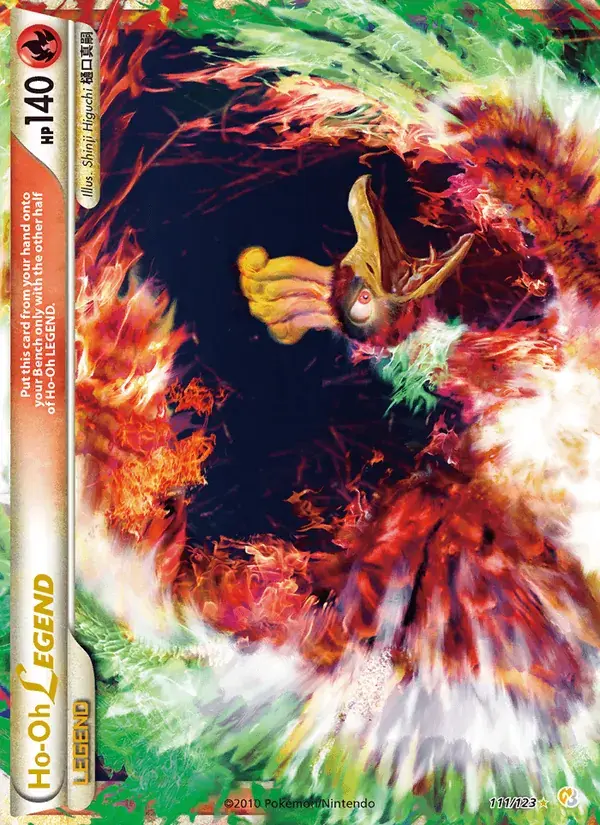 Ho-Oh LEGEND - 111/124 - HeartGold SoulSilver