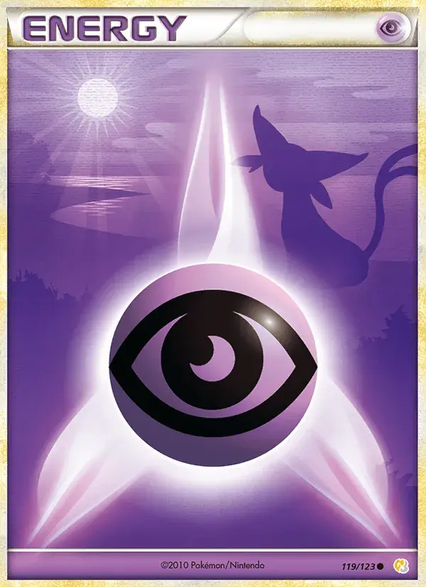 Psychic Energy - 119/124 - HeartGold SoulSilver