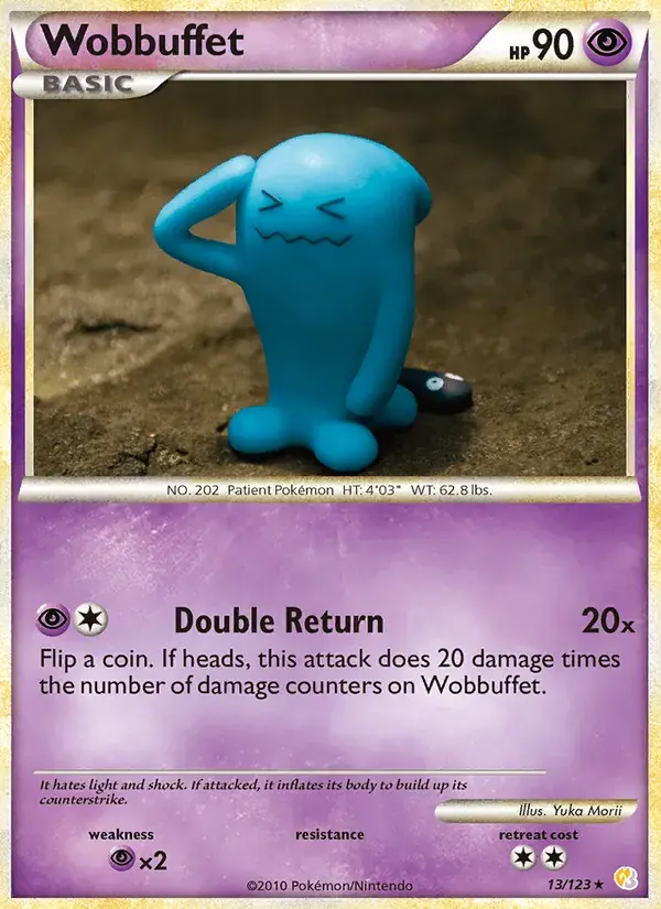 Wobbuffet - 13/124 - HeartGold SoulSilver