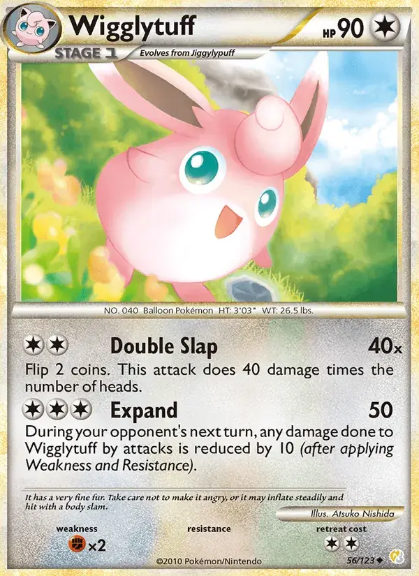 Wigglytuff - 56/124 - HeartGold SoulSilver