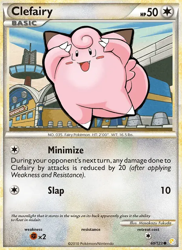 Clefairy - 60/124 - HeartGold SoulSilver