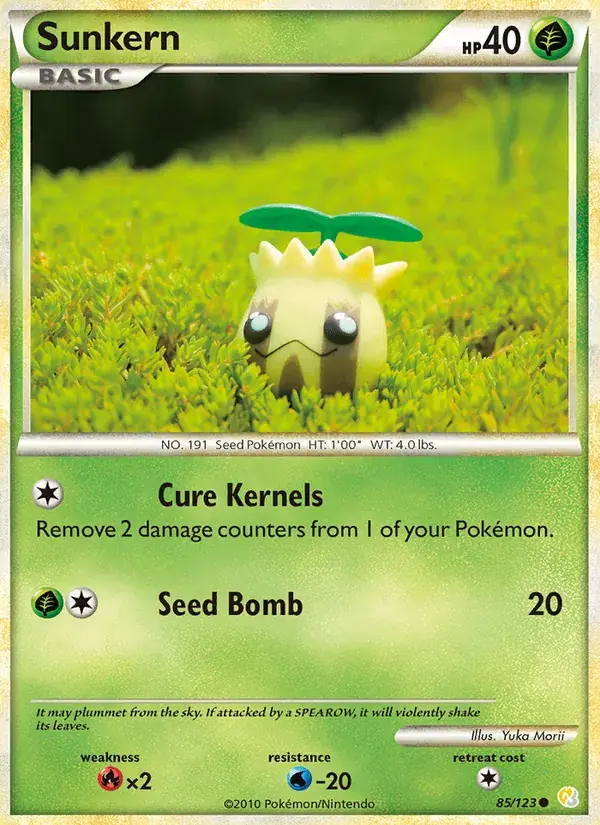 Sunkern - 85/124 - HeartGold SoulSilver
