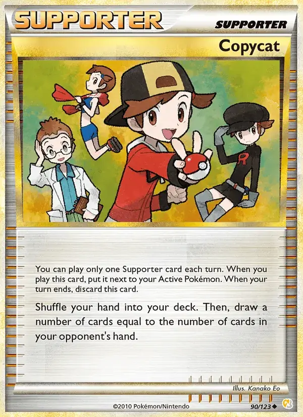 Copycat - 90/124 - HeartGold SoulSilver